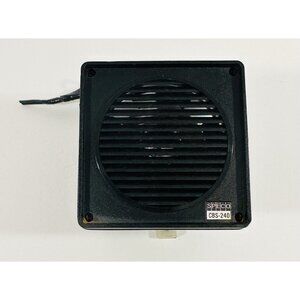Speco CBS-240 Professional Marine Communications Extension Speaker Black Works